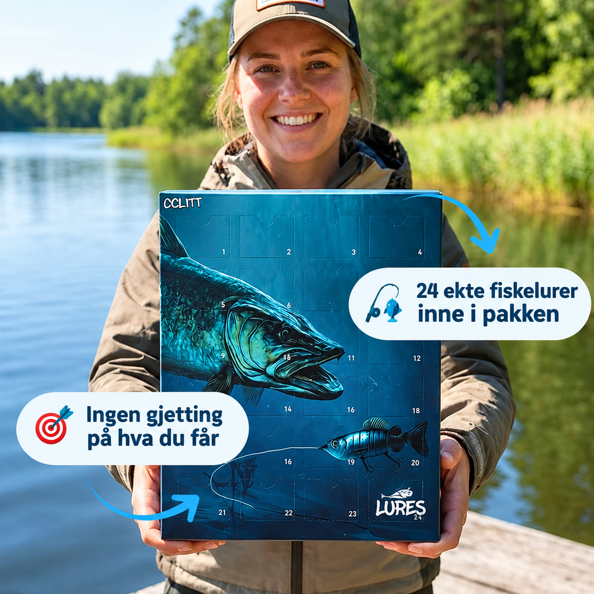 Fiske-julekalender 2026